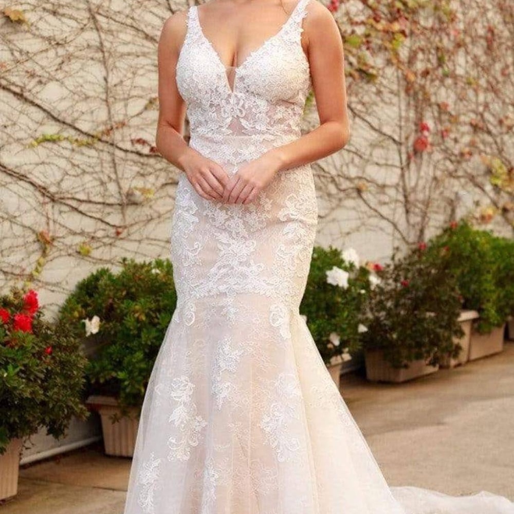 Mermaid/trumpet Wedding dress